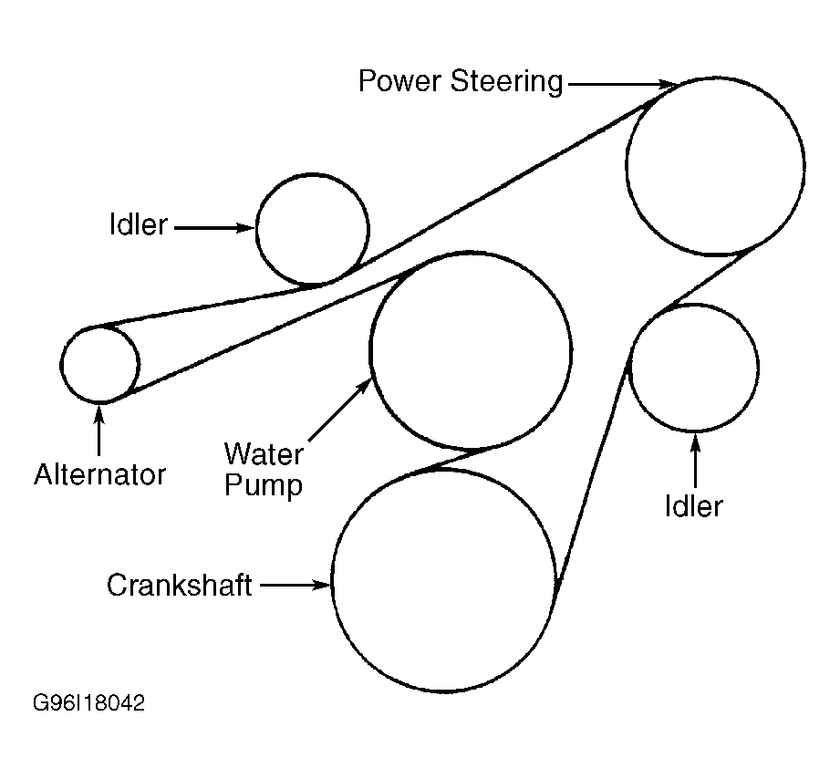 2007 saturn aura 3.5 serpentine belt diagram