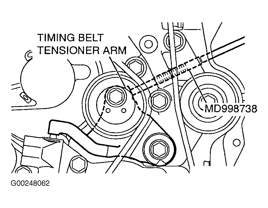 2006 lancer timing belt replacement