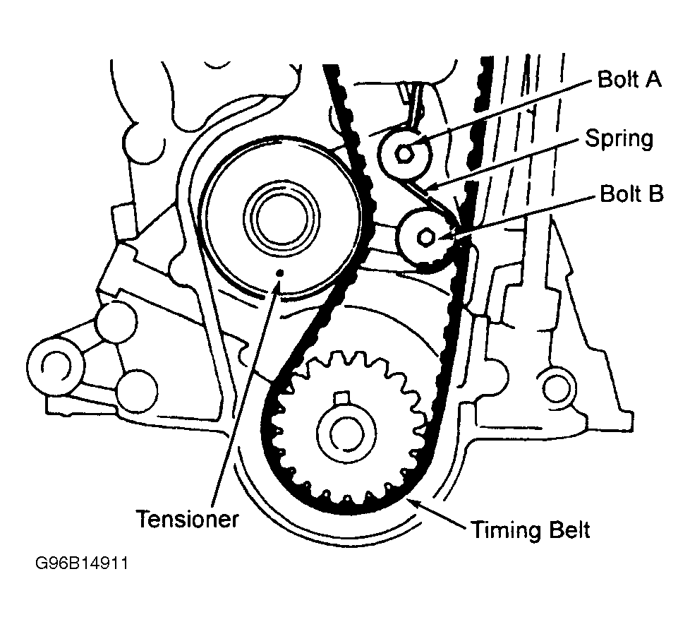 1985 Nissan Stanza Serpentine Belt Routing and Timing Belt Diagrams